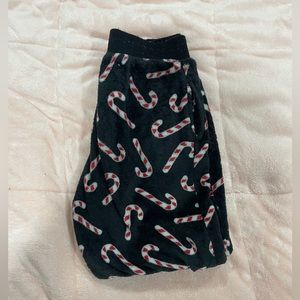 Pj pants, christmas, they gave fuzzies.